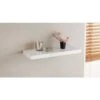 Norsk High Gloss Shelves 60cm - White 1 Norsk High Gloss Shelves 60cm - White -Cozy Living Home Store 318116 white high gloss shelf small