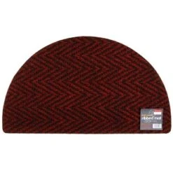 B&M Half Moon Indoor Chevron Doormat 40 X 70cm -Cozy Living Home Store 319759 Half Moon Indoor Chevron Mat 40x70cm 2