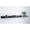 Lokken Wide Picture Shelf - Black -Cozy Living Home Store 320108 lokken wide picutre shelf black1