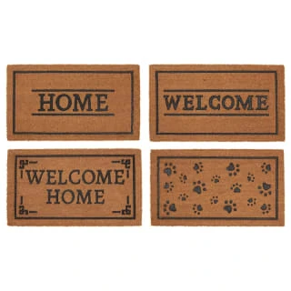 B&M Rubber & Coir Doormat - Paw Prints 4 B&M Rubber & Coir Doormat - Paw Prints - Image 2