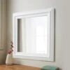 B&M Dorset Square Mirror - White -Cozy Living Home Store 320844 dorset square mirror white