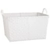 B&M Large Woven Basket - Beige 2 B&M Large Woven Basket - Beige -Cozy Living Home Store 326917 large woven basket white