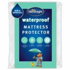Silentnight Waterproof Mattress Protector - Double