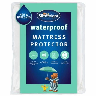 Silentnight Waterproof Mattress Protector - Single 3 Silentnight Waterproof Mattress Protector - Single