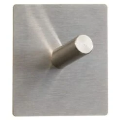 B&M Metal Adhesive Hooks 4pk - Square 8 B&M Metal Adhesive Hooks 4pk - Square -Cozy Living Home Store 332165 metal adhesive hoot set of 4 square 2