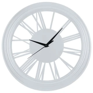 B&M Chicago Clock - White 3 B&M Chicago Clock - White
