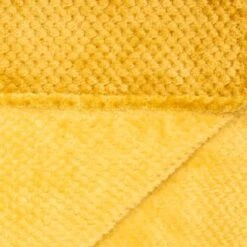 B&M Oversized Waffle Throw - Ochre -Cozy Living Home Store 344890 oversized waffle throw ochre 3
