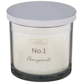 B&M Pomegranate Scented Candle 3 B&M Pomegranate Scented Candle