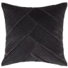 Pleated Velvet Cushion - Charcoal 1 Pleated Velvet Cushion - Charcoal -Cozy Living Home Store 348439 pleated velvet cushion charcoal