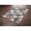B&M Blush Geo Rug 100 X 150cm -Cozy Living Home Store 351788 351789 blush geo rug 110x160cm and 160x230cm