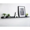 Lokken Picture Shelf 120cm - Black -Cozy Living Home Store 352941 lokken long floating shelf black