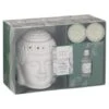 B&M Buddha Oil Burner Set -Cozy Living Home Store 355246 buddha oil burner set
