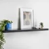 Lokken Floating Shelf 100cm - Black -Cozy Living Home Store 356243 lokken black floating shelf 100cm