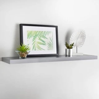 Lokken Floating Shelf 100cm - Grey 3 Lokken Floating Shelf 100cm - Grey