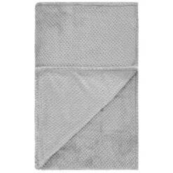 Simply Everyday Waffle Throw - Silver -Cozy Living Home Store 360835 simply waffle throw grey 2