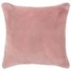 Aspen Faux Fur Cushion - Blush -Cozy Living Home Store 360858 aspen faux fur cushion blush