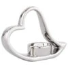 B&M Heart Ceramic Tealight Candle Holder -Cozy Living Home Store 361566 heart ceramic tealight