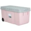 B&M Deluxe Storage Box 100L - Pink -Cozy Living Home Store 365398 100l deluxe storage box pink