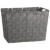 B&M Large Woven Storage Basket - Silver -Cozy Living Home Store 365982 large woven basket silver