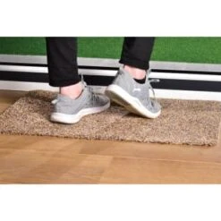 B&M Extra Large Antibacterial Doormat - Brown -Cozy Living Home Store 366004 366006 anti bac magic clean mat 2 1