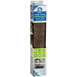 B&M Antibacterial Doormat - Brown -Cozy Living Home Store 366004 anti bac magic clean mat brown
