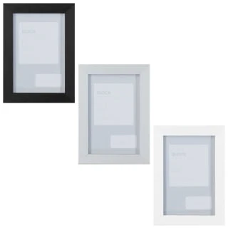 B&M Block Photo Frame 4 X 6" 2pk - Grey 6 B&M Block Photo Frame 4 X 6" 2pk - Grey - Image 4