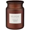 B&M Large Spa Scented Candle - Amber - Restore 1 B&M Large Spa Scented Candle - Amber - Restore -Cozy Living Home Store 368679 large spa candle restore 5