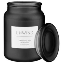 B&M Large Spa Scented Candle - Black - Unwind 8 B&M Large Spa Scented Candle - Black - Unwind -Cozy Living Home Store 368680 large spa candle unwind 5