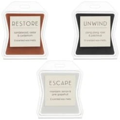 B&M Spa Wax Melts 9pk - Unwind 5 B&M Spa Wax Melts 9pk - Unwind -Cozy Living Home Store 368687 368689 368695 spa wax melts group 2