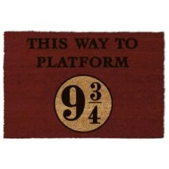 Harry Potter Doormat - This Way To Platform