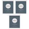 Simply Everyday 8 X 10" Block Frames 3pk - White 2 Simply Everyday 8 X 10" Block Frames 3pk - White -Cozy Living Home Store 370280 3pk simply everyday block frames 8x10 white