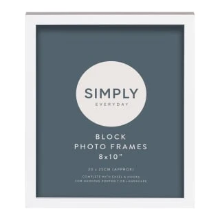 Simply Everyday 8 X 10" Block Frames 3pk - White 5 Simply Everyday 8 X 10" Block Frames 3pk - White - Image 3