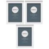 Simply Everyday 4 X 6" Block Frames 3pk - White 1 Simply Everyday 4 X 6" Block Frames 3pk - White -Cozy Living Home Store 370283 3pk simply everyday block frames 4x6 white 2