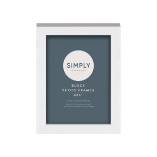 Simply Everyday 4 X 6" Block Frames 3pk - White 5 Simply Everyday 4 X 6" Block Frames 3pk - White - Image 3