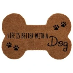 B&M Dog Bone Shaped Doormat