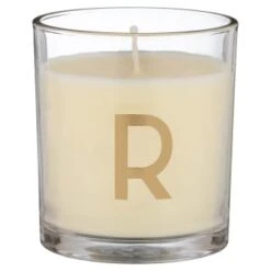 B&M Alphabet Candle (Assorted) - Sandalwood & Amber 15 B&M Alphabet Candle (Assorted) - Sandalwood & Amber -Cozy Living Home Store 372815 372816 372849 alphabet candle sandalwood and amber r1
