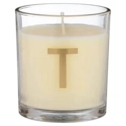 B&M Alphabet Candle (Assorted) - Sandalwood & Amber 16 B&M Alphabet Candle (Assorted) - Sandalwood & Amber -Cozy Living Home Store 372815 372816 372849 alphabet candle sandalwood and amber t1