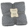 Waffle Faux Fur Throw - Grey -Cozy Living Home Store 372931 heritage collection waffle faux fur throw 130x160cm 4
