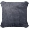 B&M Aspen Cushion 48 X 48cm - Charcoal -Cozy Living Home Store 373065 aspen cushion charcoal