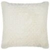 B&M Waffle Faux Fur Cushion 48 X 48cm - Cream 2 B&M Waffle Faux Fur Cushion 48 X 48cm - Cream -Cozy Living Home Store 373068 waffle faux fur cushion cream