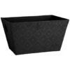 B&M Diamond Storage Basket - Black -Cozy Living Home Store 374353 diamond storage basket black