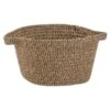B&M Two Tone Mini Basket - Black & Natural