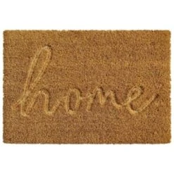 B&M Home Plaited Coir Doormat 40 X 60cm