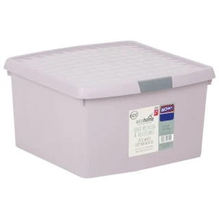 B&M Waffle Clip Box 25.5L - Blush 3 B&M Waffle Clip Box 25.5L - Blush