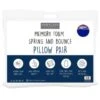 Downland Memory Foam Pillows 2pk -Cozy Living Home Store 375895 downland memory foam spring and bounce pillow pair