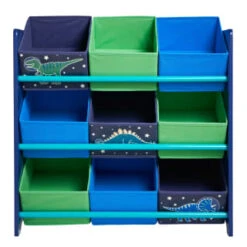 B&M Glow In The Dark Dinosaur 9 Tub Storage Drawers -Cozy Living Home Store 375936 dinostar 9 tub storage 1