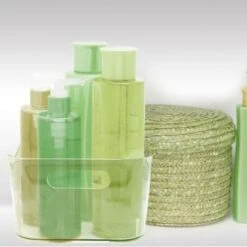 B&M Large Clear Storage Tub -Cozy Living Home Store 376039 376040 clear storage tub 2 1