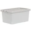 B&M Storage Box With Lid 11L - Graphite -Cozy Living Home Store 377031 11l storage box grey 2