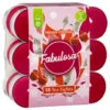 Fabulosa Tea Lights 18pk - Winter Cherries 1 Fabulosa Tea Lights 18pk - Winter Cherries -Cozy Living Home Store 377619 18pk tea lights winter cherries 2