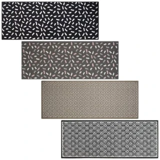 B&M Printed Runner 57 X 150cm - Grey Dash 4 B&M Printed Runner 57 X 150cm - Grey Dash - Image 2